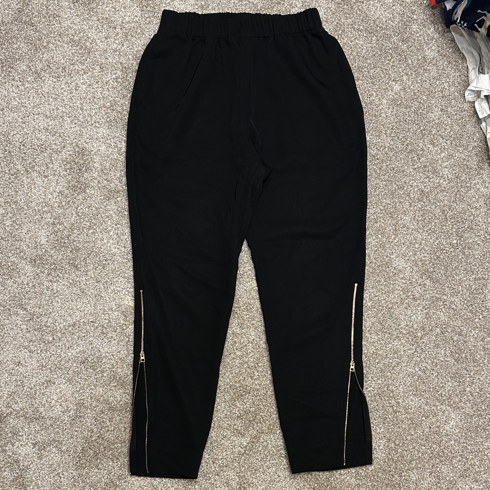 Everlane pullon joggers with zipper detail